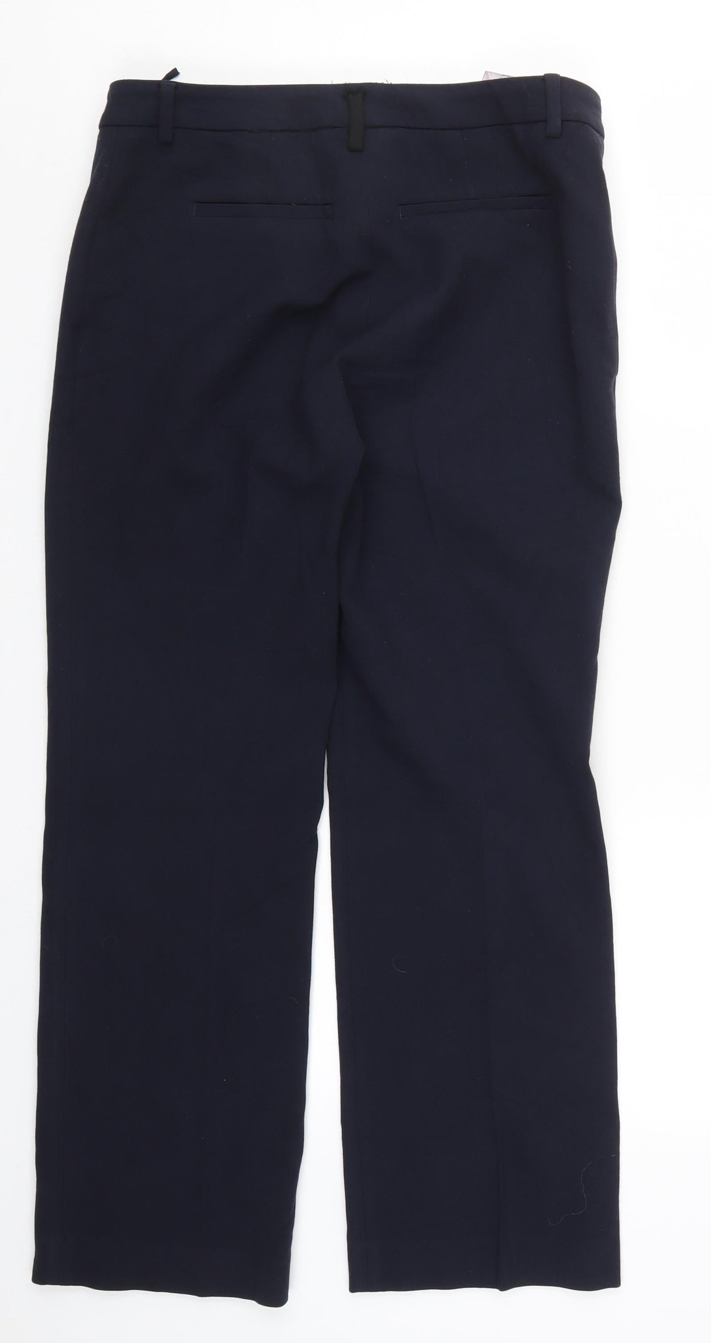 Womens UK Size 32 in Preworn Regular Fit  Blue Trousers
