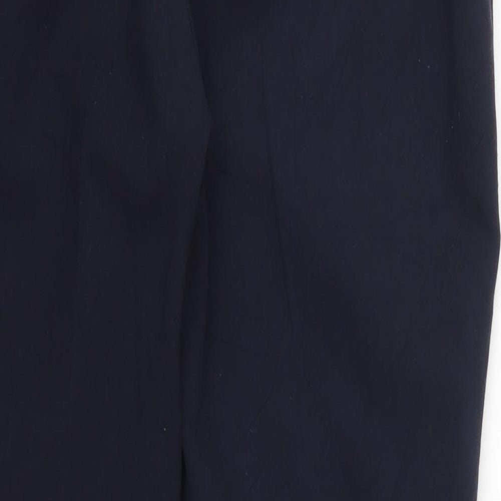 Womens UK Size 32 in Preworn Regular Fit  Blue Trousers