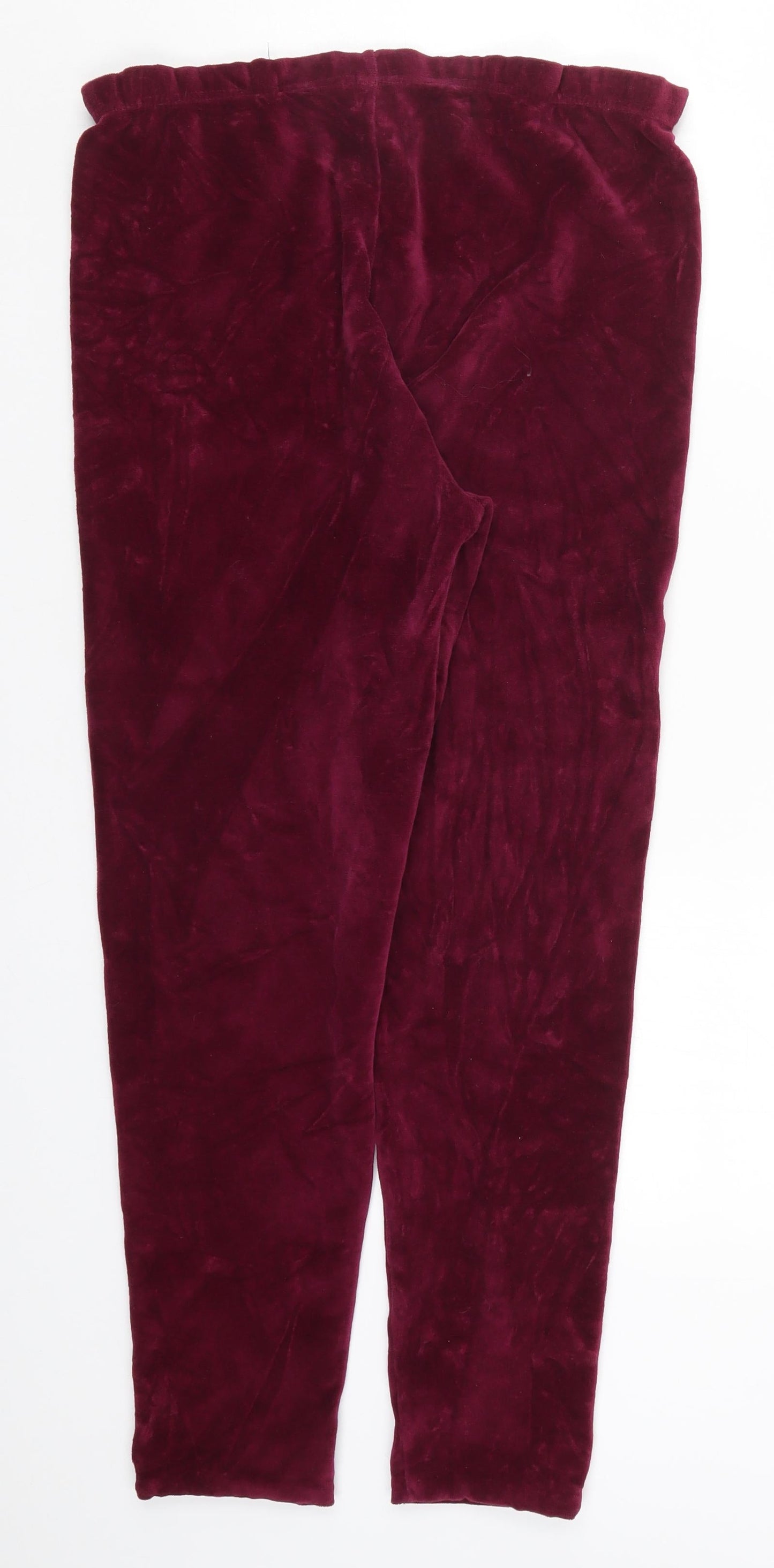 Womens UK Size S Damart Regular Fit Sweatpants Pink Trousers