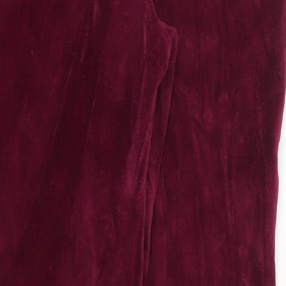 Womens UK Size S Damart Regular Fit Sweatpants Pink Trousers