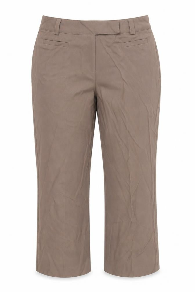 Womens UK Size 14 BHS Regular Fit  Brown Trousers