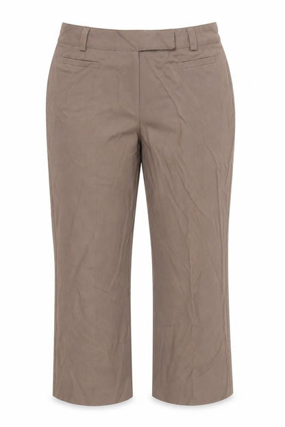 Womens UK Size 14 BHS Regular Fit  Brown Trousers