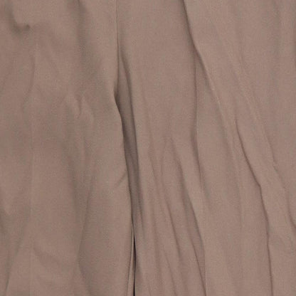 Womens UK Size 14 BHS Regular Fit  Brown Trousers