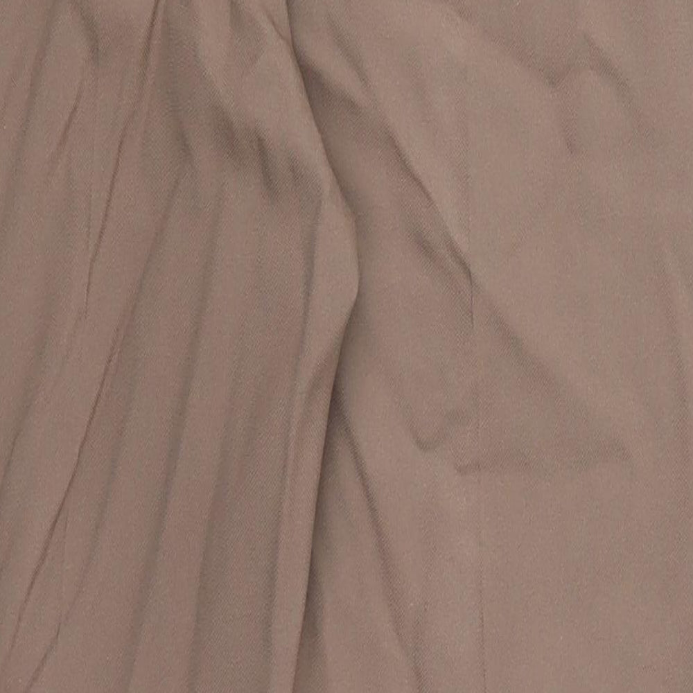 Womens UK Size 14 BHS Regular Fit  Brown Trousers