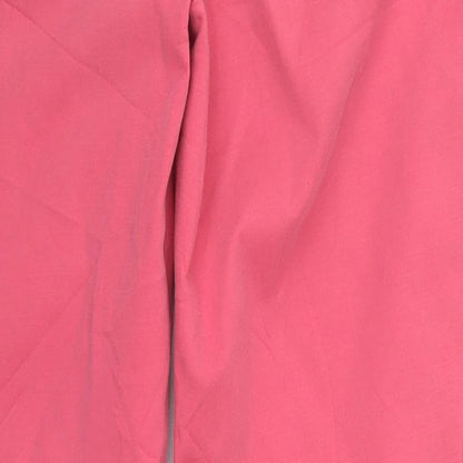 Club Monaco Womens Pink  Rayon Cropped Trousers Size 28 in L23.5 in