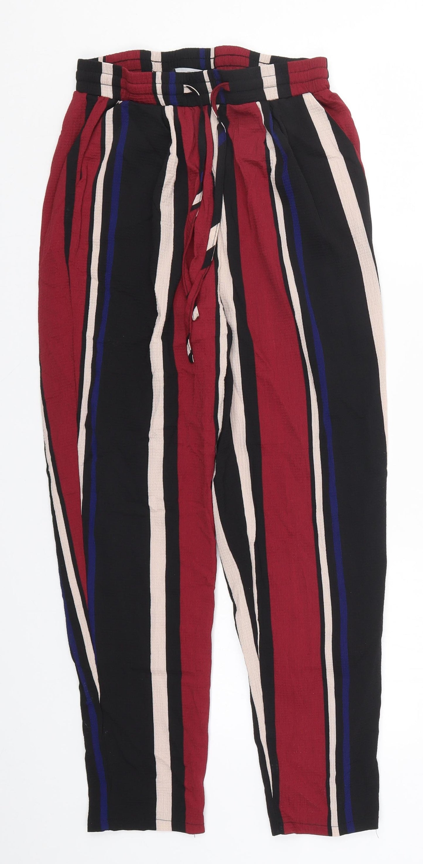 Womens UK Size 8 PRETTYLITTLETHING Regular Fit  Multicoloured Trousers
