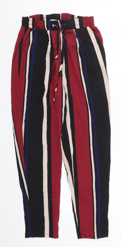 Womens UK Size 8 PRETTYLITTLETHING Regular Fit  Multicoloured Trousers