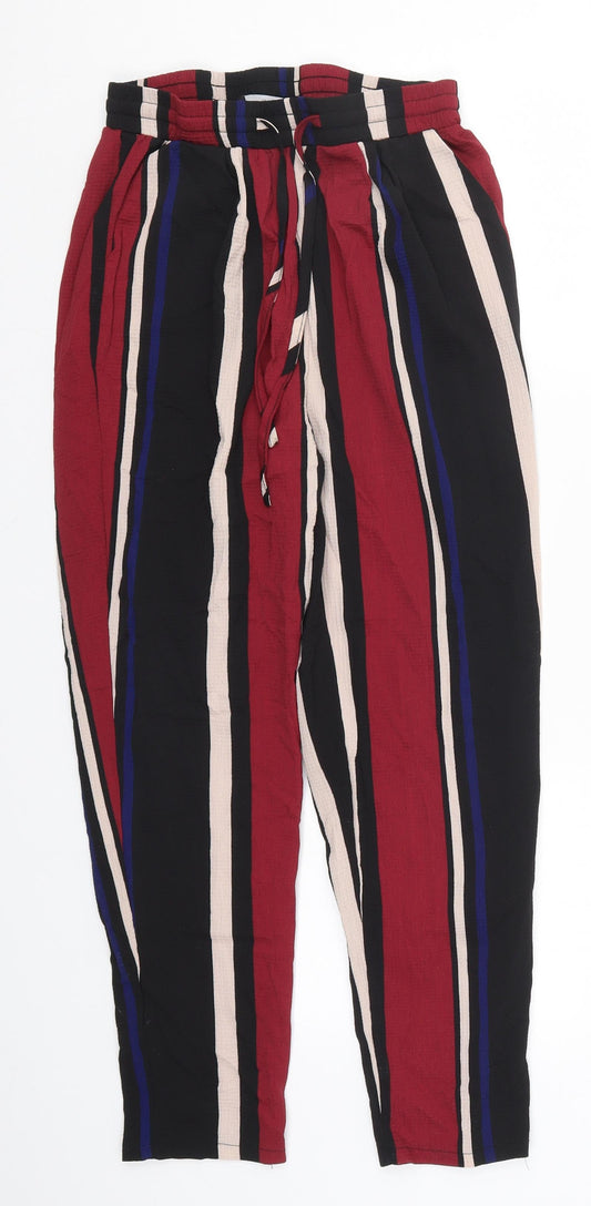 Womens UK Size 8 PRETTYLITTLETHING Regular Fit  Multicoloured Trousers