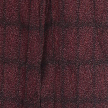 True Royal Womens Red Striped  Trousers  Size 4 L28 in