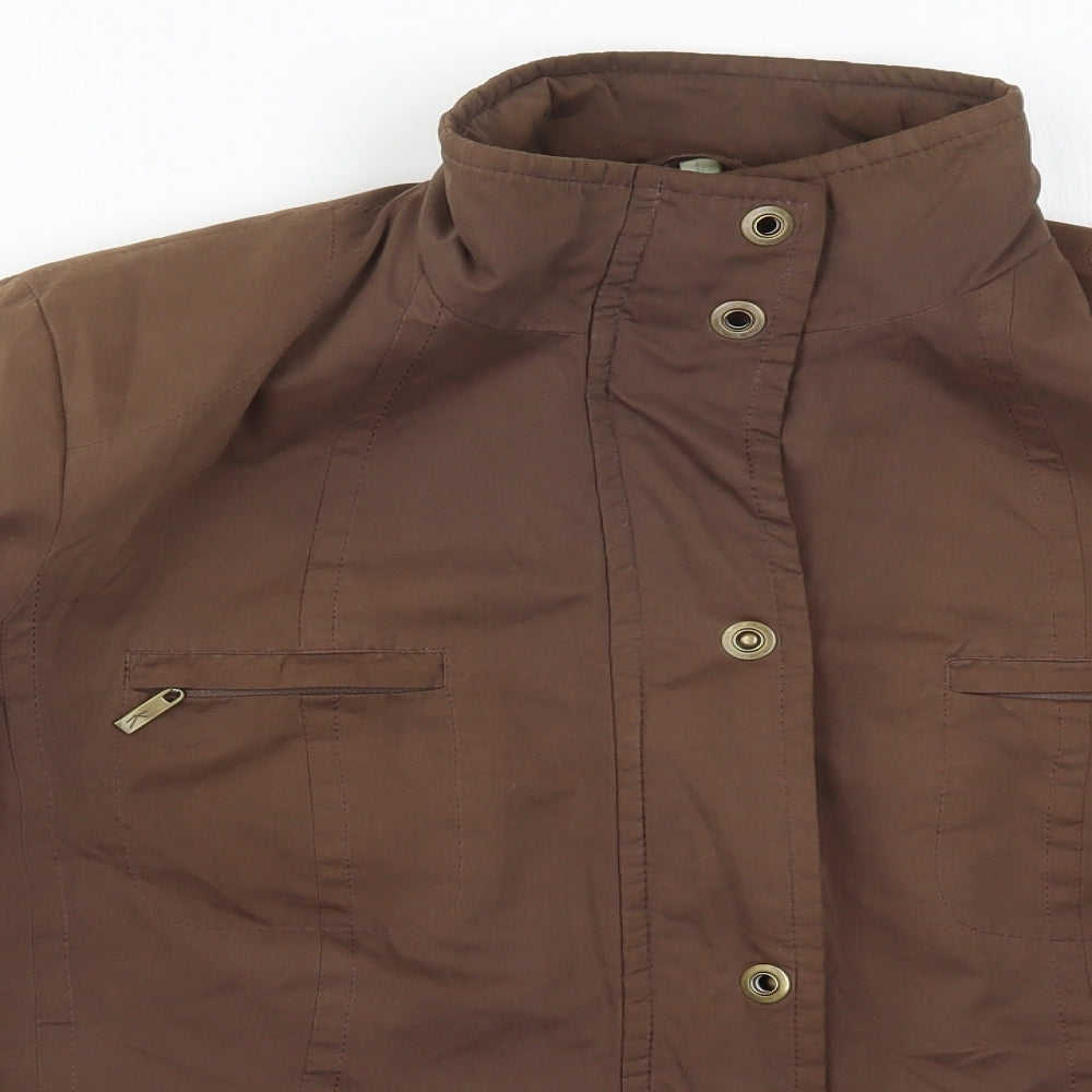 Klass Womens Brown   Jacket  Size L