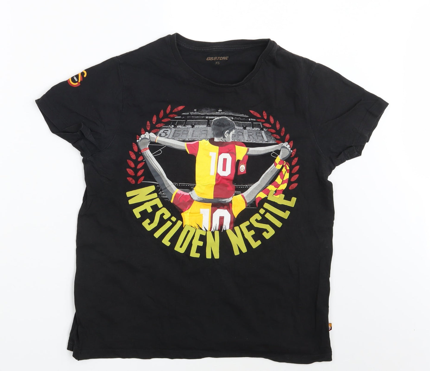 Gsstore Mens Black    T-Shirt Size XS