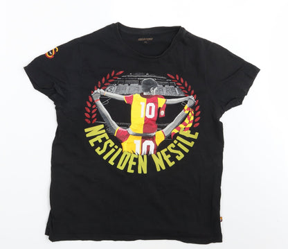 Gsstore Mens Black    T-Shirt Size XS