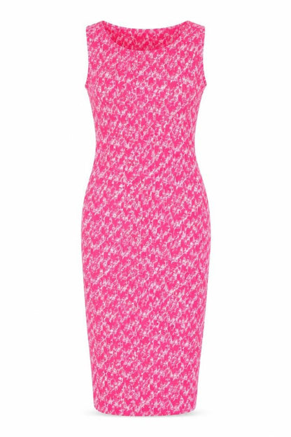 NEXT Womens Pink Geometric  Fit & Flare  Size 8