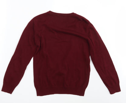 Place Womens Purple   Pullover Jumper Size 14