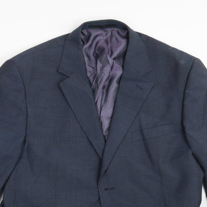 Mens UK Size 44 HIJKLM Blue Jacket