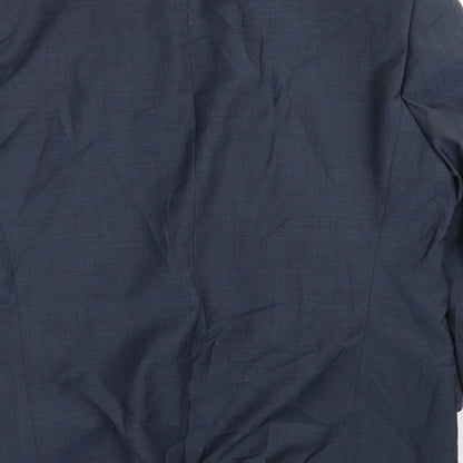 Mens UK Size 44 HIJKLM Blue Jacket