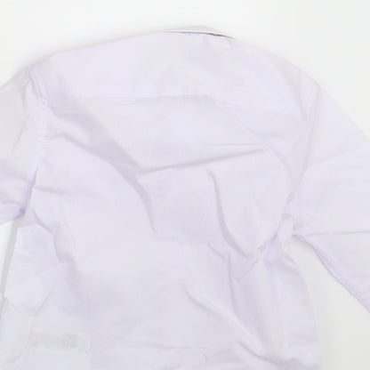 M&S Boys White   Basic Button-Up Size 4-5 Years