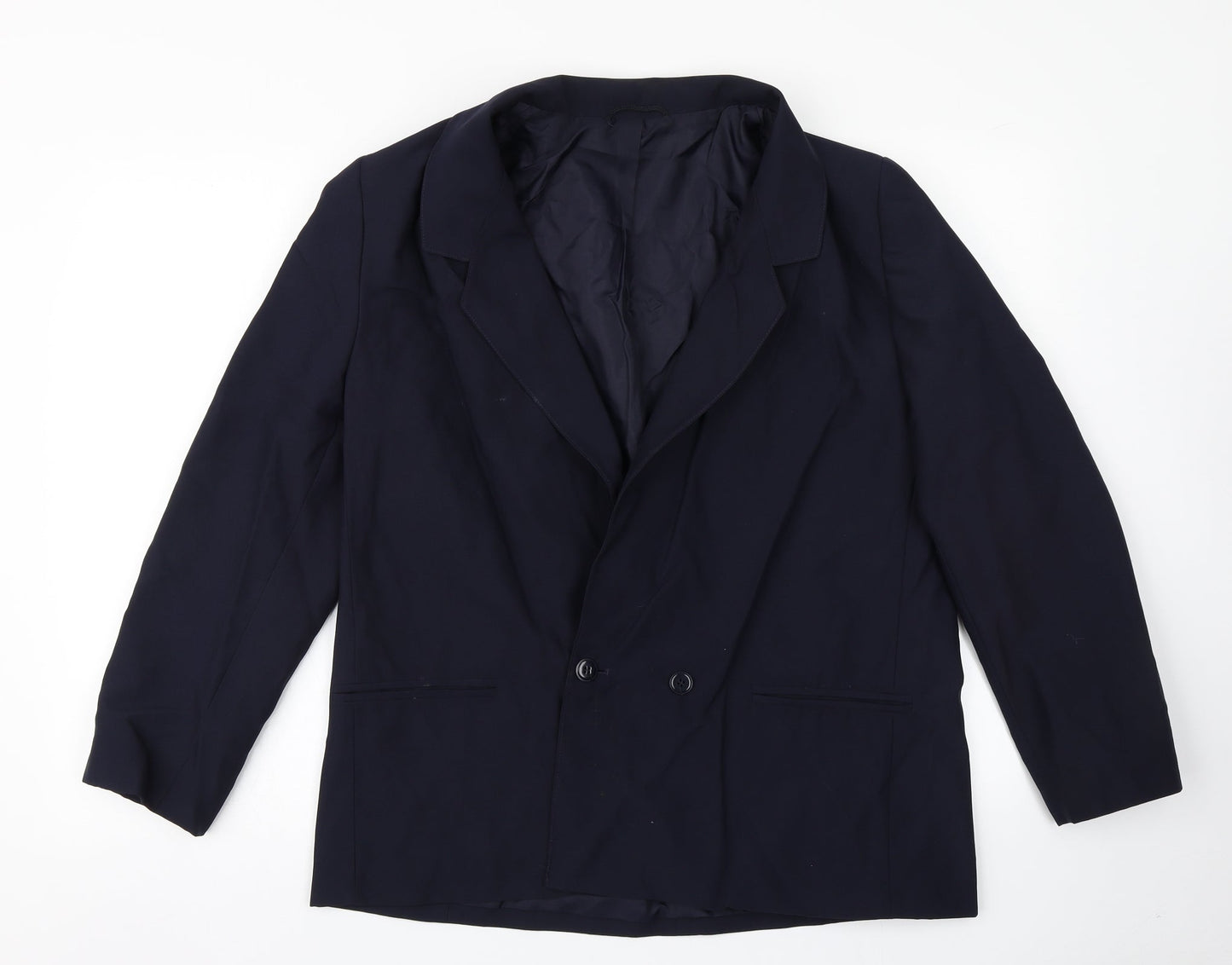 St Michael Womens Blue   Jacket Blazer Size 16