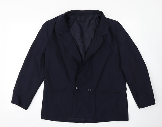 St Michael Womens Blue   Jacket Blazer Size 16