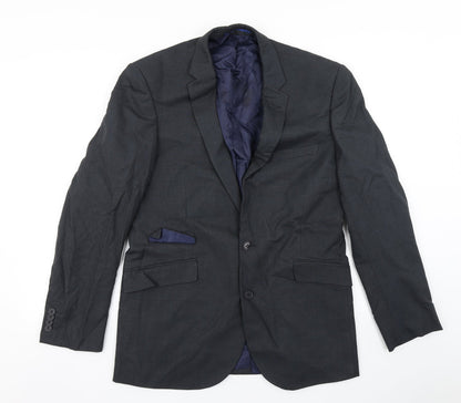 Mens UK Size 38 Taylor & Wright Regular Grey Suit Jacket