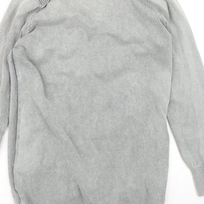 Womens UK Size 10 Insight Grey Cardigan Jumper