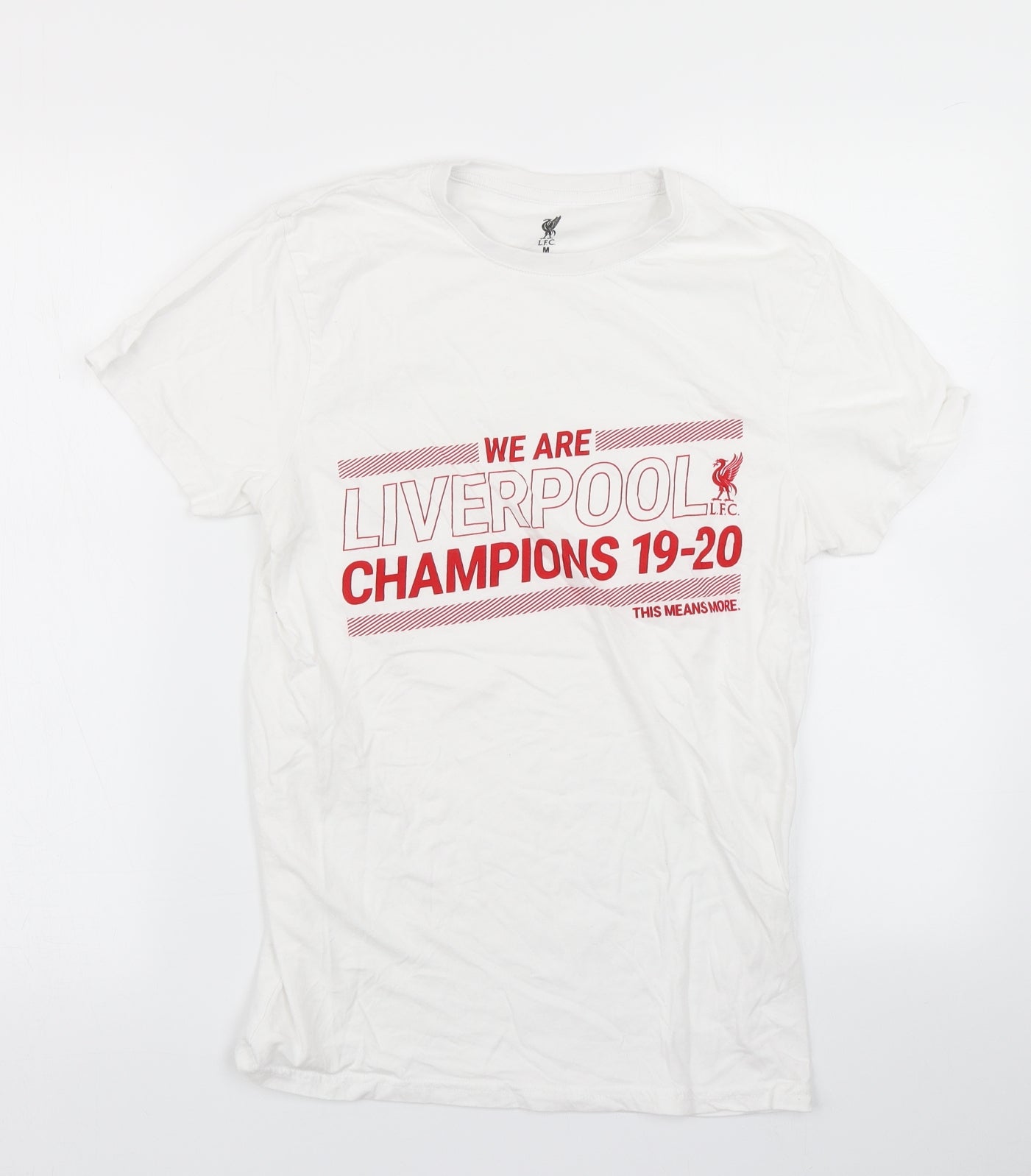 L.F.C Mens White    T-Shirt Size M