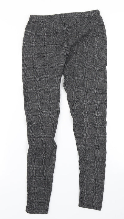 Womens UK Size 8 New Look  Capri Grey Leggings