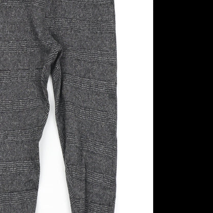 Womens UK Size 8 New Look  Capri Grey Leggings