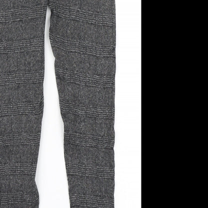 Womens UK Size 8 New Look  Capri Grey Leggings