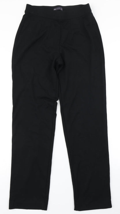 M&S Collection Womens Black   Dress Pants Trousers Size 10 L28 in