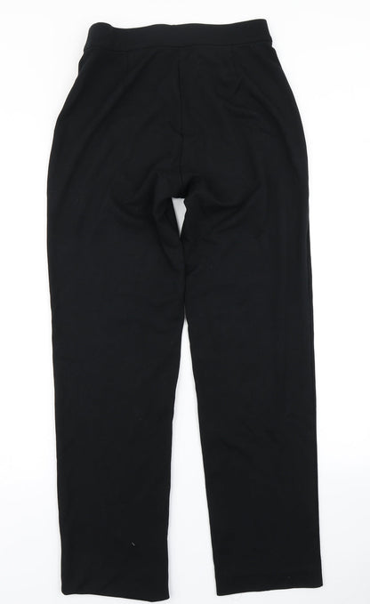 M&S Collection Womens Black   Dress Pants Trousers Size 10 L28 in
