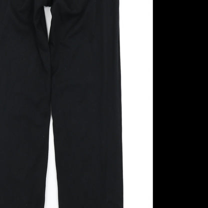 M&S Collection Womens Black   Dress Pants Trousers Size 10 L28 in