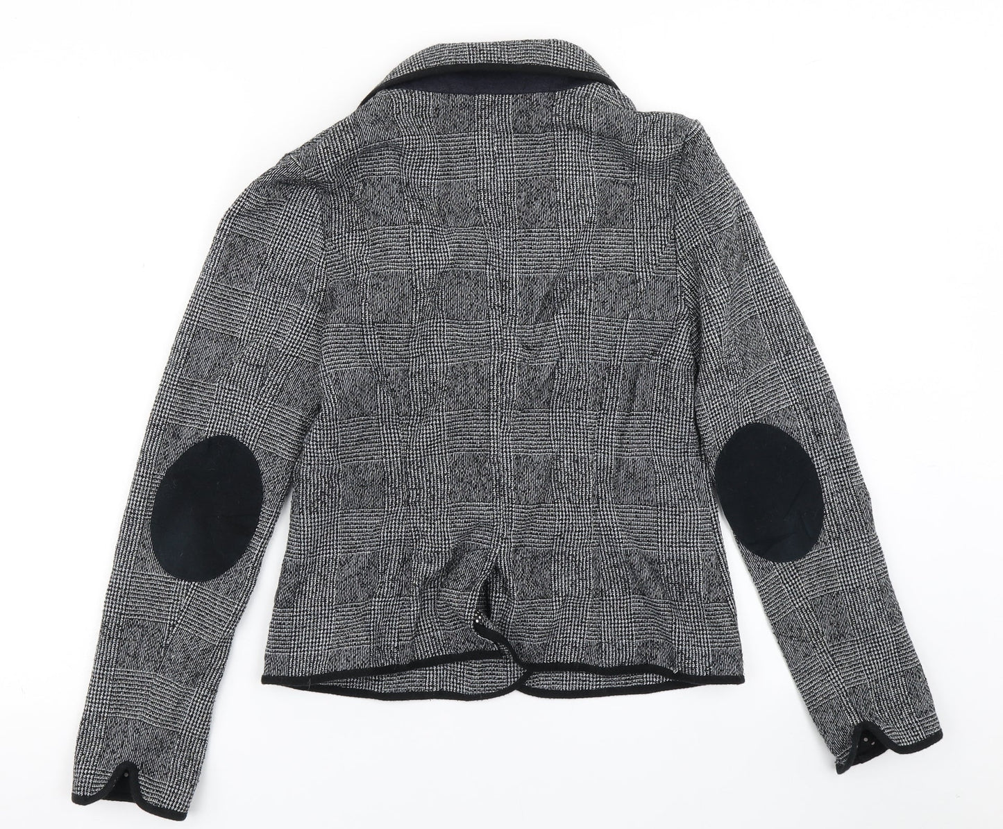 NEXT Womens Grey Check  Jacket Blazer Size 10