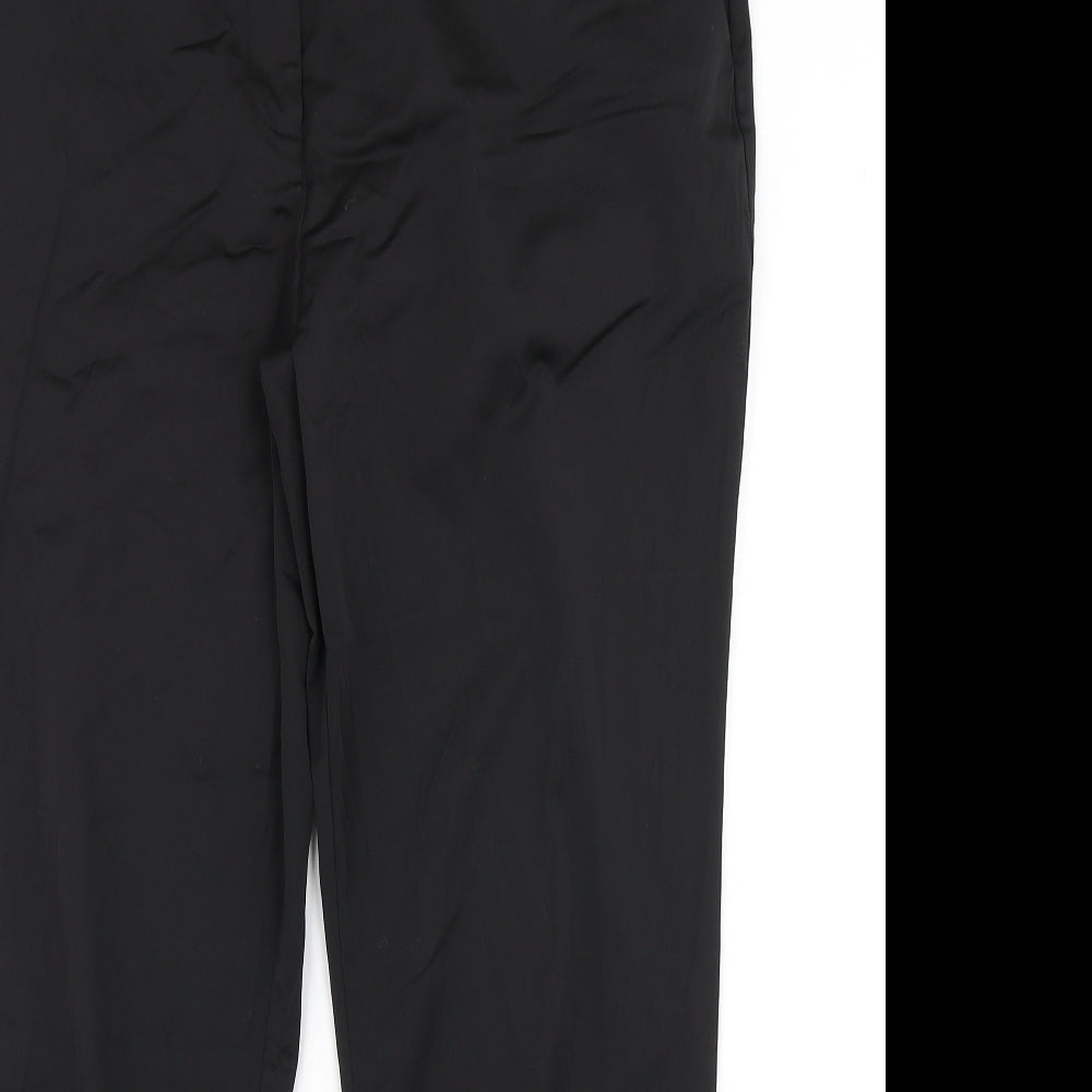 Womens UK Size 36 in NEXT Regular Fit Dress Pants Black Trousers