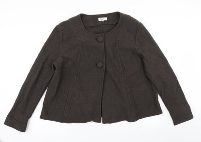 klass collection Womens Green   Overcoat Coat Size 2XL