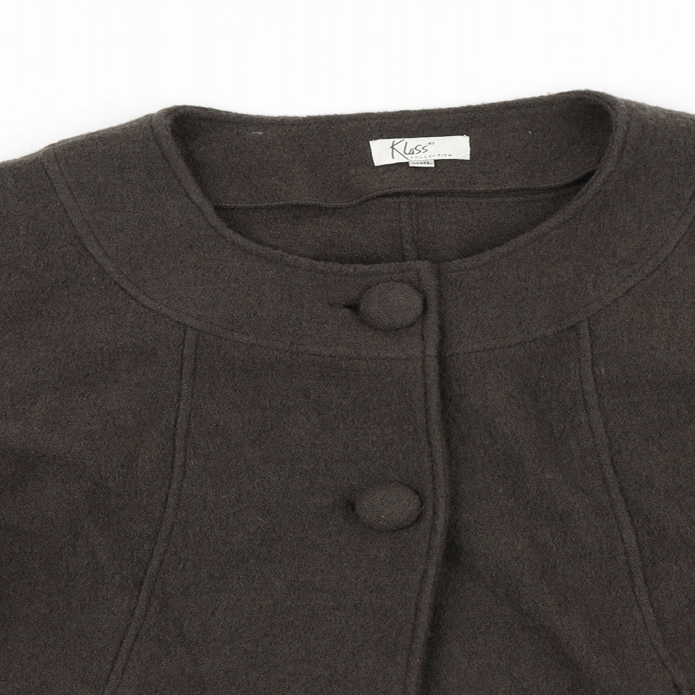 klass collection Womens Green   Overcoat Coat Size 2XL