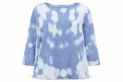 Womens UK Size M Collezione Gaia Blue Pullover Jumper