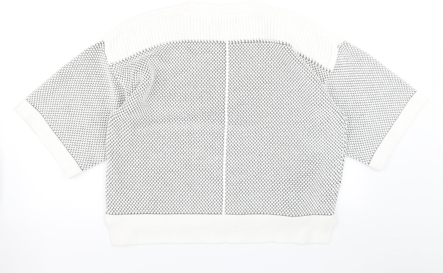 Womens UK Size 14 M&S White Pullover Jumper