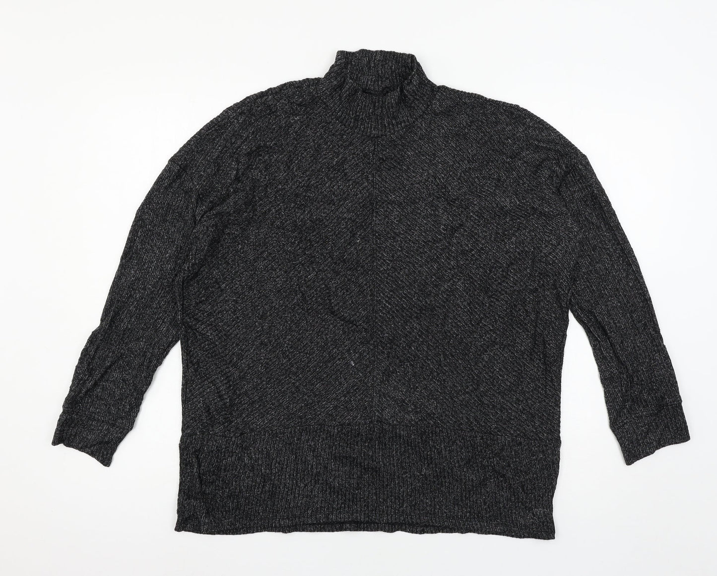 F&F Womens Grey  Knit Pullover Jumper Size M