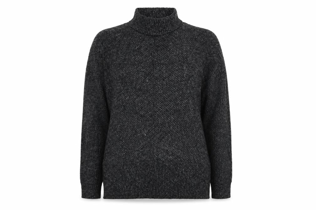 Womens UK Size M F&F Grey Pullover Jumper