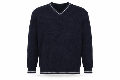 Mens UK Size M Easy Blue Pullover Jumper