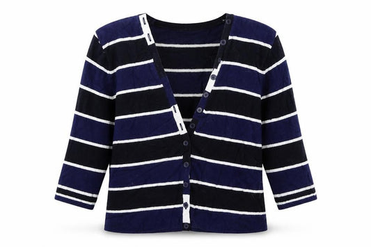 Womens UK Size M Precis Blue Cardigan Jumper