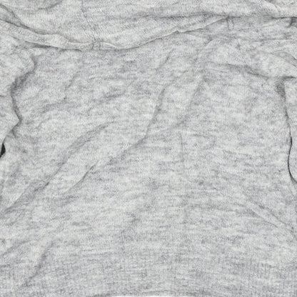 Womens UK Size XS Divided by H&M Grey Pullover Jumper