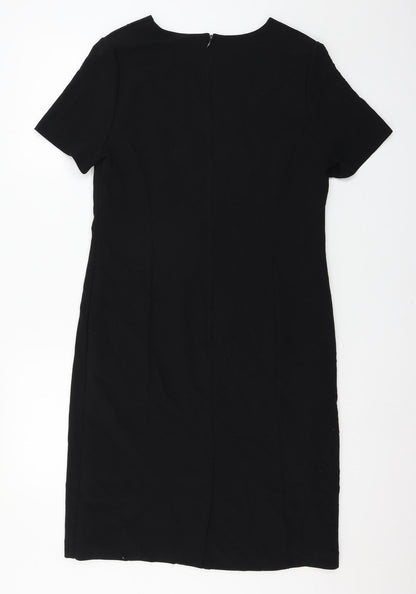 St Michael Womens Black   A-Line  Size 14