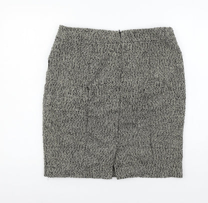 FOREVER 21 Womens Grey   A-Line Skirt Size L