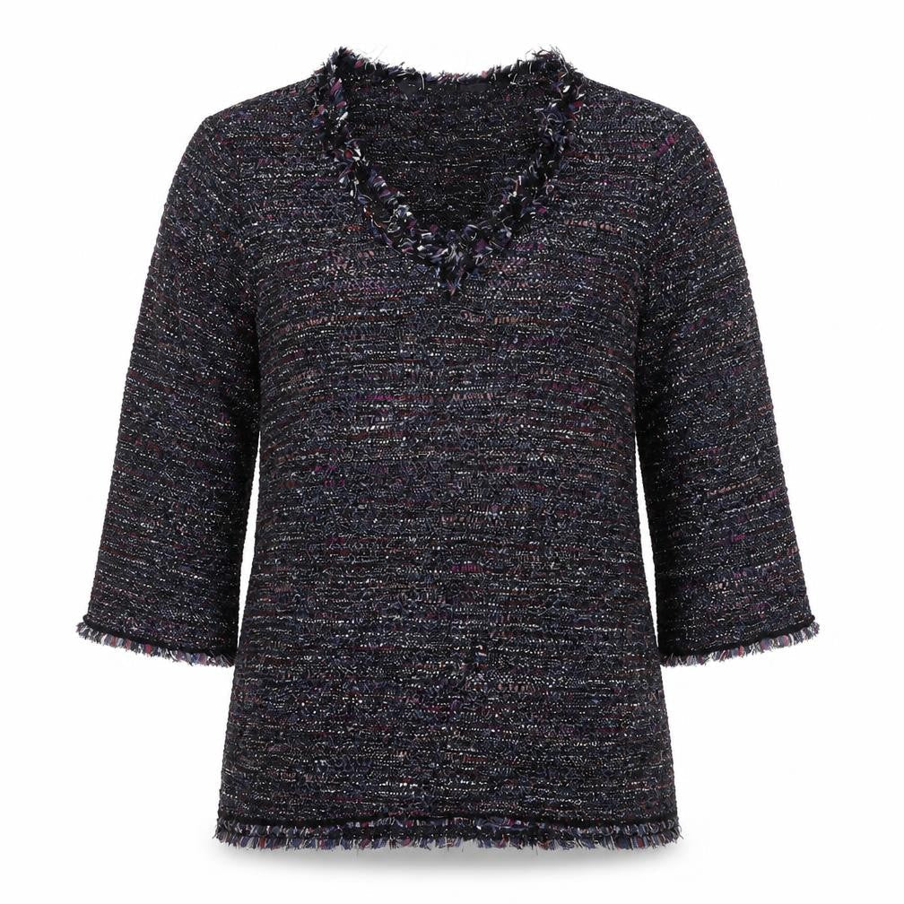 Womens UK Size L Zara Blue Basic T-Shirt