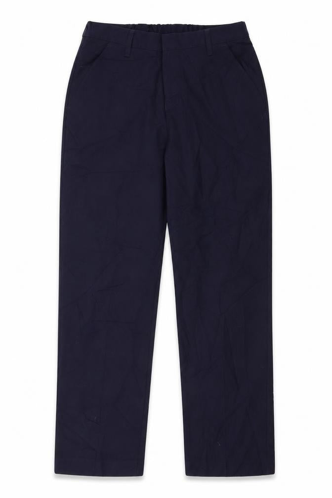Front view of Tu girls’ blue dress pants trousers, size 12, years