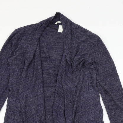 Womens UK Size XS H&M Blue Cardigan Jumper