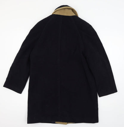 Womens UK Size 10 BHS Black Overcoat