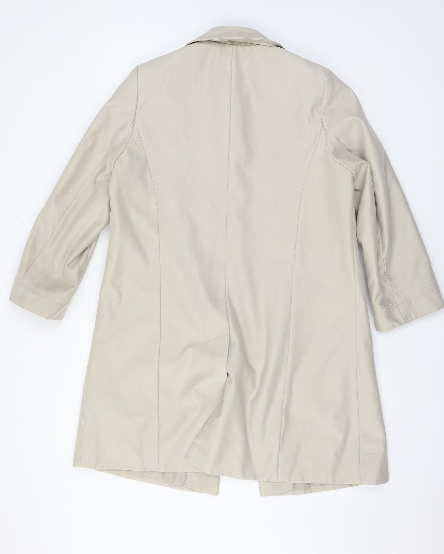 Womens UK Size S Bonmarché Grey Overcoat